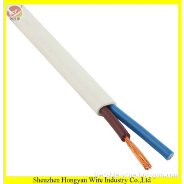 pvc flat electrical wire